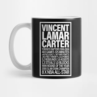 Vince Carter Stats Mug